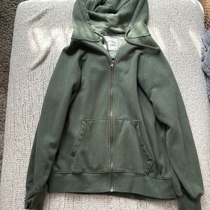 American Eagle oversized zip up hoodie